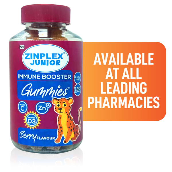 Zinplex Junior Immune Boosting Gummies