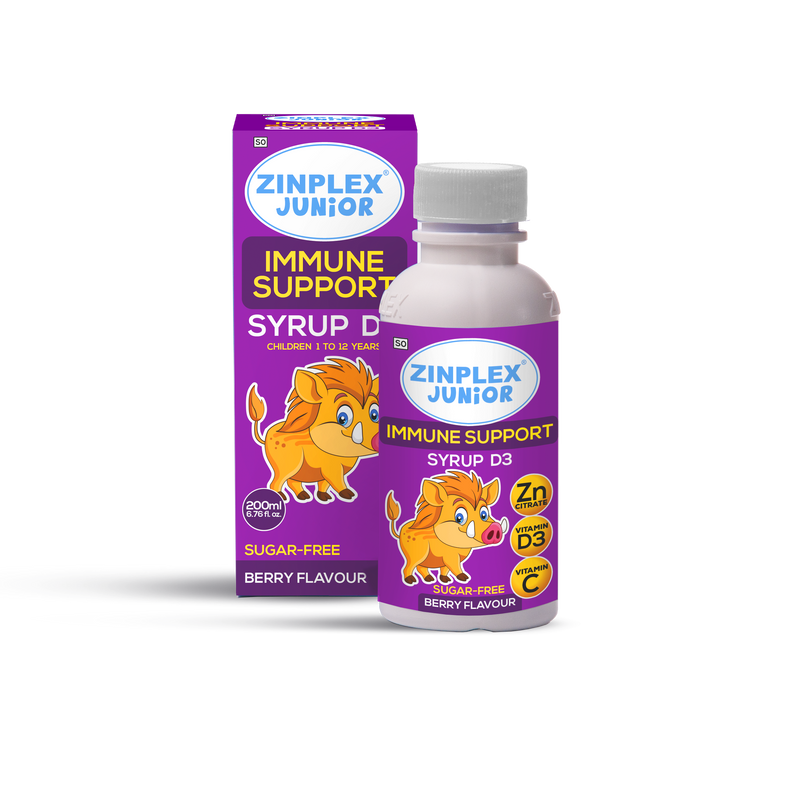 ZINPLEX® Immune Support D3 Syrup – Zinplex South Africa