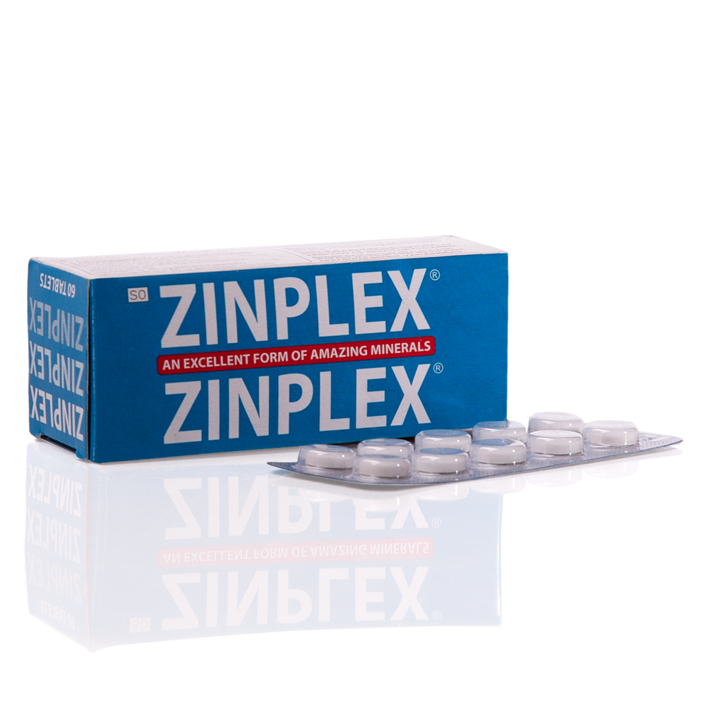 Zinplex® 60’s Tablets – Zinplex South Africa