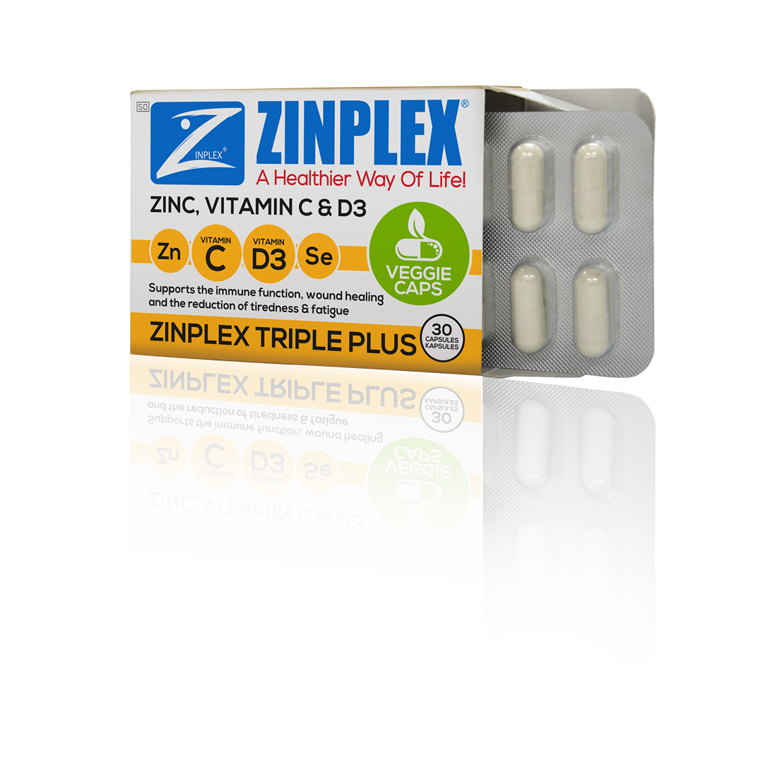 Zinplex Triple Plus Capsules – Zinplex South Africa